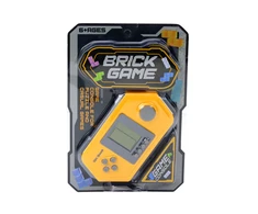 Elektroninis žaidimas Tetris Brick Game, geltonas/pilkas
