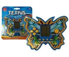 Elektroninis žaidimas tetris drugelis, mėlynas
