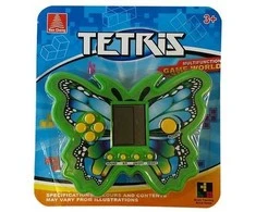Elektroninis žaidimas tetris drugelis, žalias
