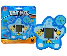Elektroninis žaidimas tetris žvaigždė, mėlyna