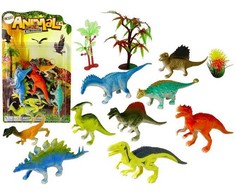 Figūrėlių rinkinys Dinozaurai, 9 vnt.