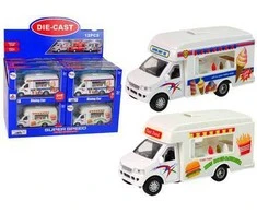 Food Truck automobilio modeliukas (1 vnt.)