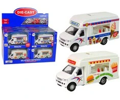 Food Truck automobilio modeliukas (1 vnt.)