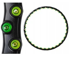 Gimnastikos lankas Hula Hoop Double Massage