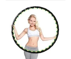 Gimnastikos lankas Hula Hoop Double Massage