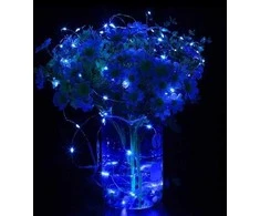 Girlianda 100 LED MicroLED su pultu "Smart", mėlyna