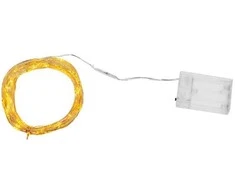 Girlianda 100 LED, šiltai balta