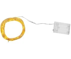 Girlianda 100 LED, šiltai balta
