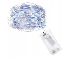 Girlianda 20 LED MicroLED "Smart", šaltai balta/mėlyna
