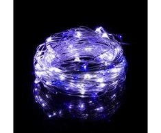 Girlianda 20 LED MicroLED "Smart", šaltai balta/mėlyna