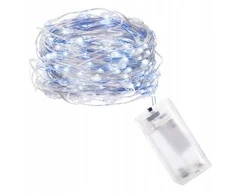 Girlianda 20 LED MicroLED "Smart", šaltai balta/mėlyna