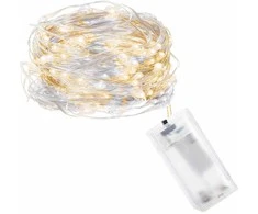 Girlianda 20 LED MicroLED "Smart", šiltai/šaltai balta