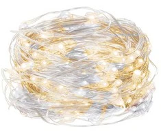 Girlianda 20 LED MicroLED "Smart", šiltai/šaltai balta