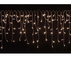 Girlianda 500 LED, varveklis, šiltai balta