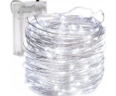 Girlianda 80 LED Micro, šalta balta