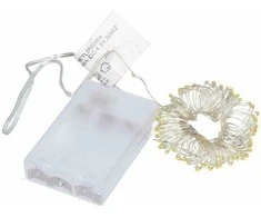 Girlianda 80 LED Micro, šalta balta