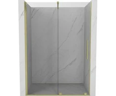 Stumdomos dušo durys Mexen Velar, Brushed auksinis, 90 cm