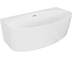 Vonia Mexen Bruna, 170 x 88 cm, Baltas + Brushed auksinis persipylimas