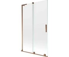 Vonios sienelė Mexen Velar L, 110 x 150 cm, Rose auksinis/Transparent