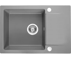 Granitinė virtuvinė plautuvė Kuchinox CELEBES, SBL_513T, Pilkas