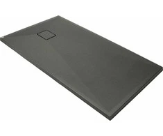 Granitinis dušo padėklas Deante Correo, Anthracite metallic, 140x70 cm