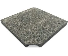 Granitinis pagrindas lauko skėčiui (1/4), 47x47x4 cm, 25 kg
