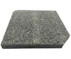 Granitinis pagrindas lauko skėčiui (1/4), 47x47x4 cm, 25 kg