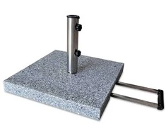 Granitinis pagrindas lauko skėčiui, 50x50 cm, 40 kg