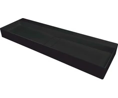 Granitinis praustuvas Deante Blur, 120x40 cm, CQB_NU2S, Nero