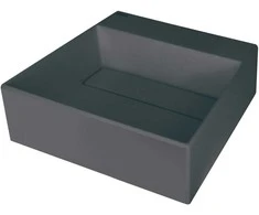 Granitinis praustuvas Deante Correo, 40x40 cm, CQR_TU4M, Anthracite metallic