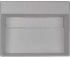 Granitinis praustuvas Deante Correo, 50x40 cm, CQR_SU5M, Metallic pilkas