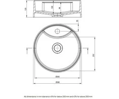 Granitinis praustuvas Deante Silia CQS_5U4B, rusvai gelsvas