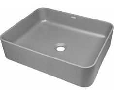 Granitinis praustuvas Deante Temisto CQT_SU5S, Metallic pilkas
