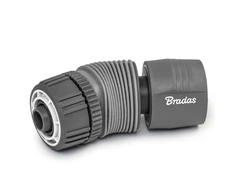 Greita jungtis 1/2" Bradas Baltas LINE SOFT su kampo reguliavimu