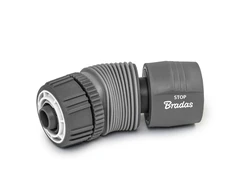 Greita jungtis 1/2" Bradas Baltas LINE SOFT su STOP ir kampo reguliavimu