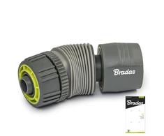Greita jungtis 1/2" Bradas LIME LINE SOFT su kampo reguliavimu