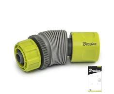 Greita jungtis 1/2" Bradas LIME LINE su kampo reguliavimu