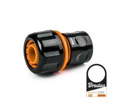 Greita jungtis 1" Bradas Juodas Line POWER JET