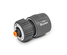 Greita jungtis žarnai 1/2" Bradas Baltas Line SOFT su STOP