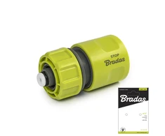 Greita jungtis žarnai 1/2" Bradas LIME LINE su STOP funkcija