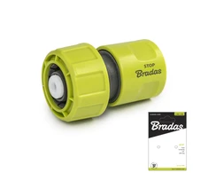 Greita jungtis žarnai 3/4 Bradas LIME LINE su STOP funkcija