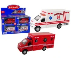 Greitosios pagalbos automobilio modeliukas (1 vnt.)