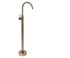 Grindinis praustuvo maišytuvas Rea Lungo, Brushed Copper