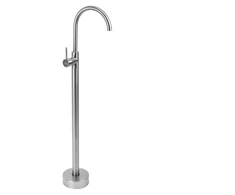 Grindinis praustuvo maišytuvas Rea Lungo, Brushed Nickel