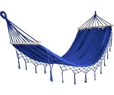 Hamakas Melos, 200x100 cm, tamsiai mėlynas