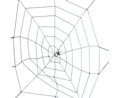 Helovyno dekoracija Voratinklis su voru, 150 cm