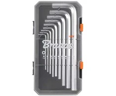 HEX šešiakampių raktų rinkinys Bradas, 1,5–10 mm, 9 vnt., long