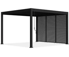 Horizontalios žaliuzės pavėsinėms Pergola ELEGANCE/DELUXE/FUSION 1.2 m, Anthracite (113.3 cm)