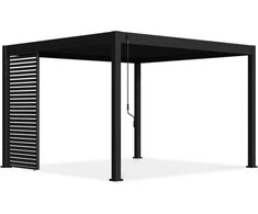 Horizontalios žaliuzės pavėsinėms Pergola ELEGANCE/DELUXE/FUSION 1.2 m, Anthracite (113.3 cm)