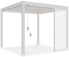 Horizontalios žaliuzės pavėsinėms Pergola ELEGANCE/DELUXE/FUSION 1 m, Baltas (93 cm)